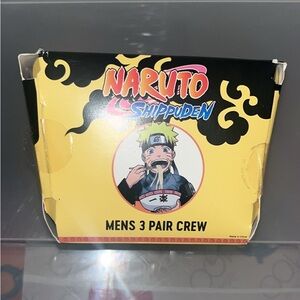 Naruto Shippuden Men's Crew Socks